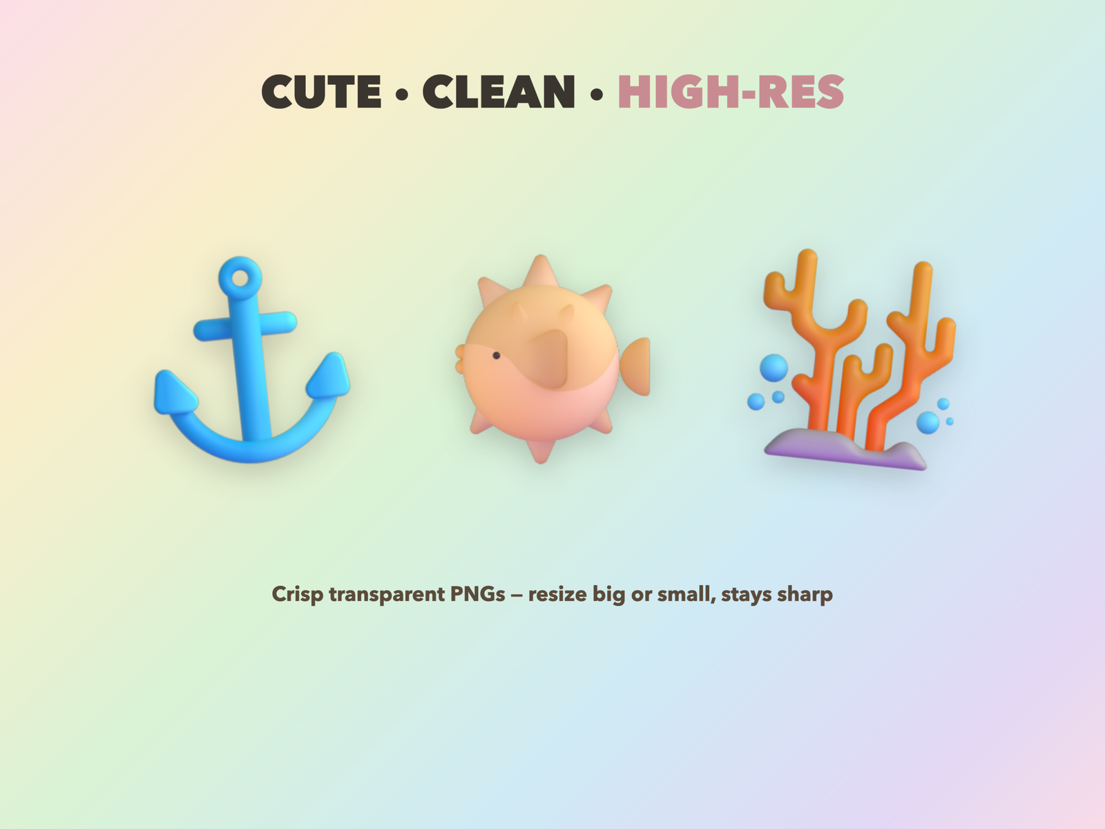 Wonders of the Sea Stickers | Christian Digital Stickers | Bible Journaling GoodNotes Pre-Cropped PNG | Sunday School - Image 4