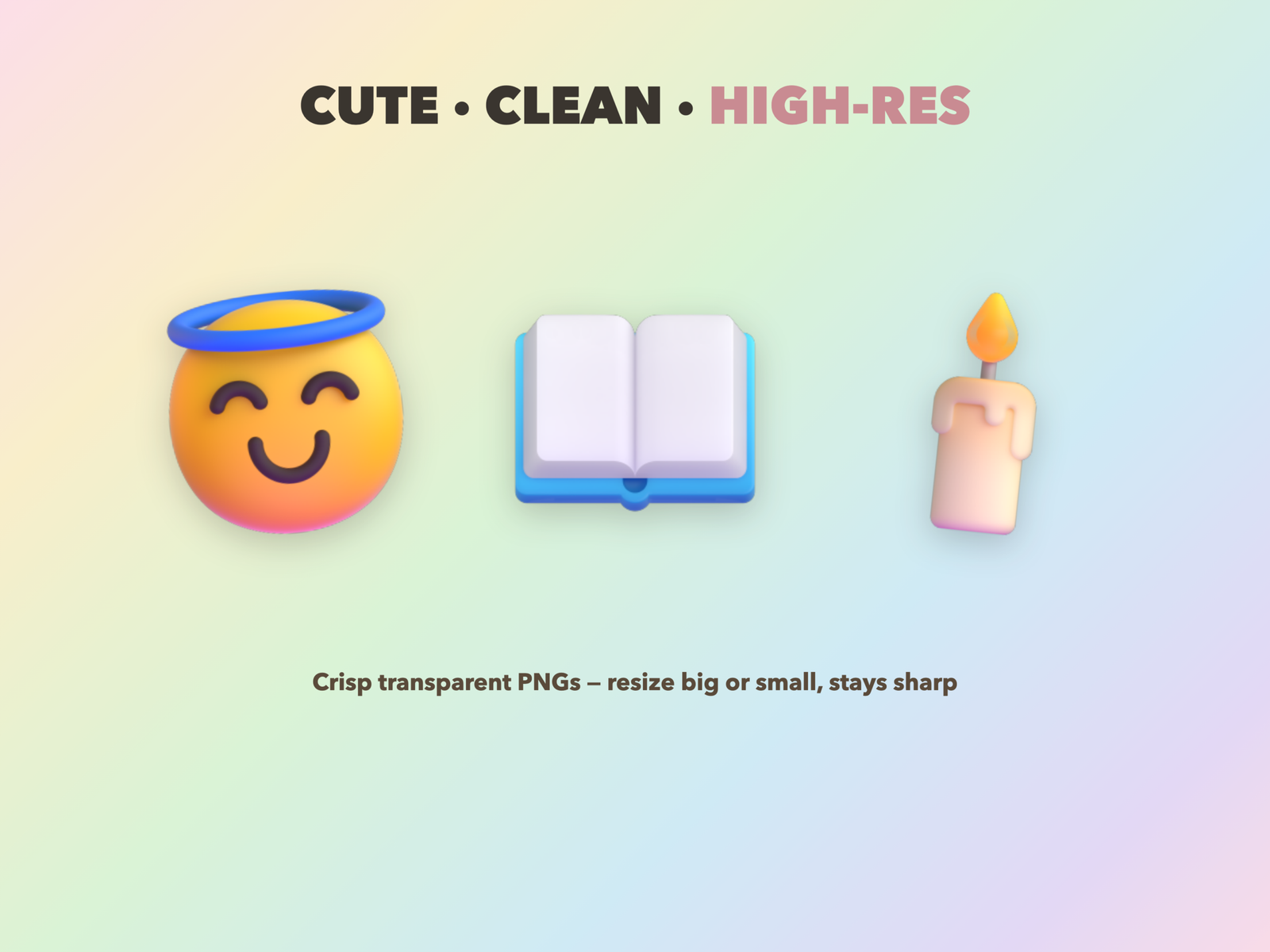 Christian ABC Stickers | Christian Digital Stickers | Bible Journaling GoodNotes Pre-Cropped PNG | Sunday School - Image 4