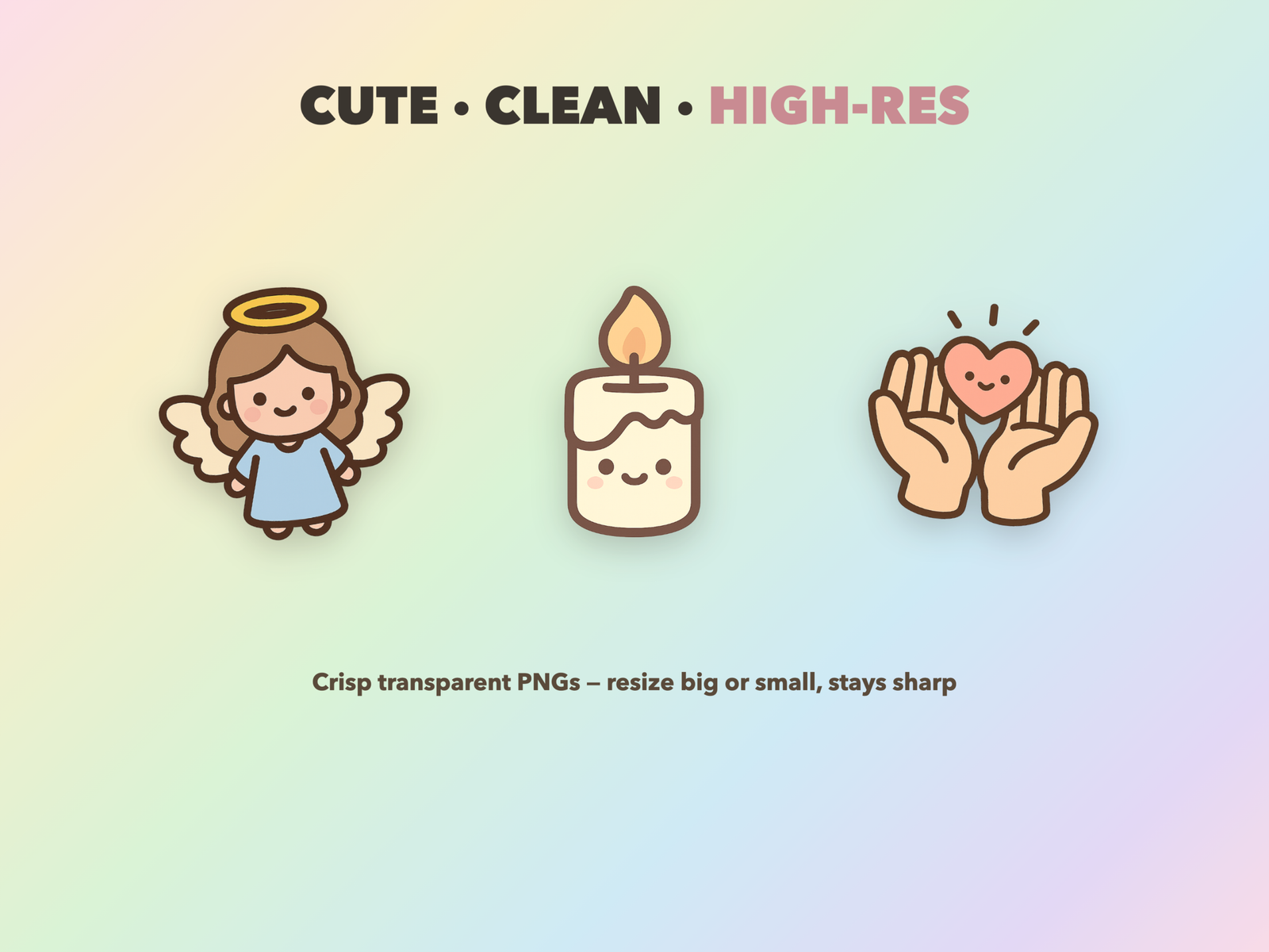 Gods Love Stickers | Christian Digital Stickers | Bible Journaling GoodNotes Pre-Cropped PNG | Sunday School - Image 4