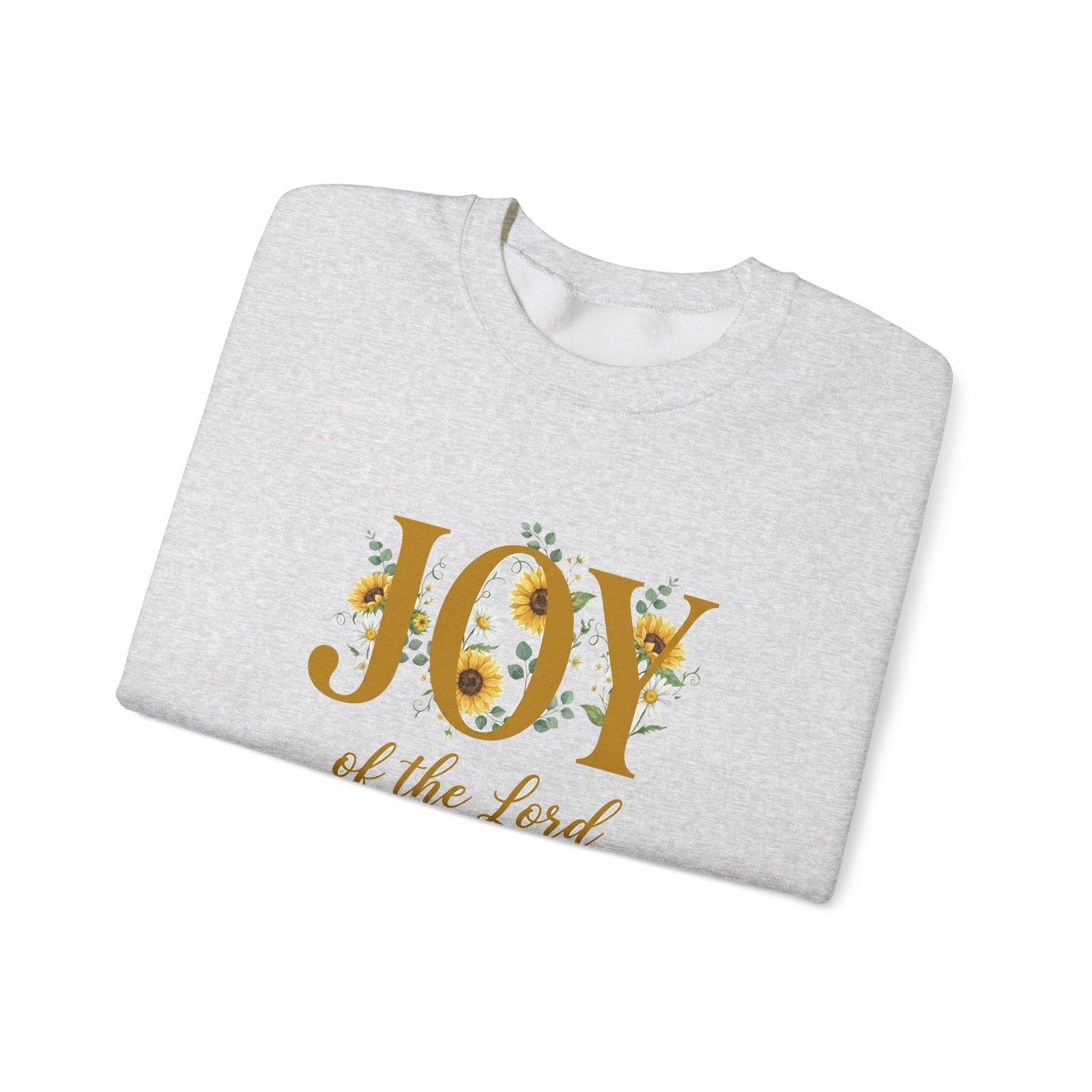 The Joy of the Lord Is My Strength Sweatshirt, Sunflower Christian Crewneck, Nehemiah 8:10 Verse, Faith Gift Women - Image 8