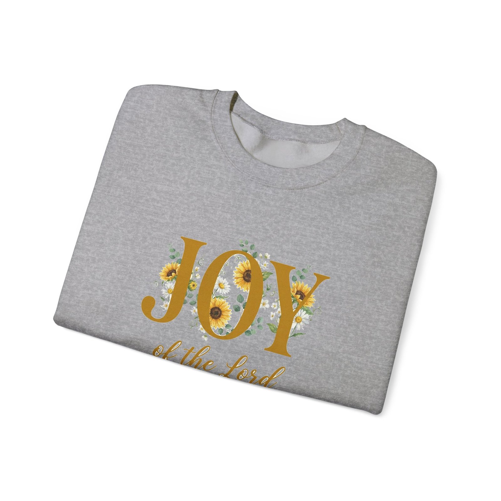 The Joy of the Lord Is My Strength Sweatshirt, Sunflower Christian Crewneck, Nehemiah 8:10 Verse, Faith Gift Women - Image 16