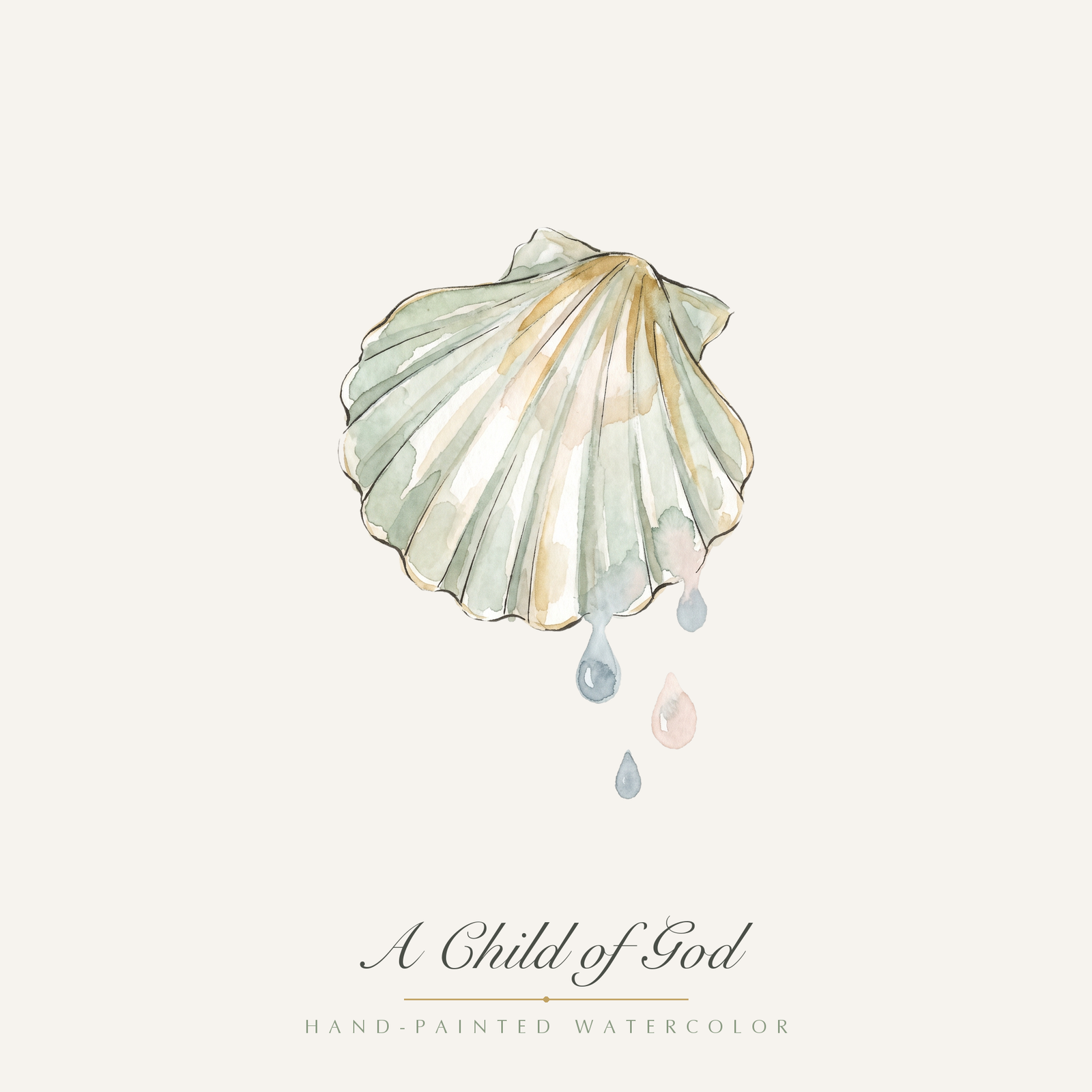 Watercolor Baptism Clipart, 24 PNG, Christening Cross Dove Shell Font, Commercial Use, Baby Baptism Sublimation, Digital Download - Image 18