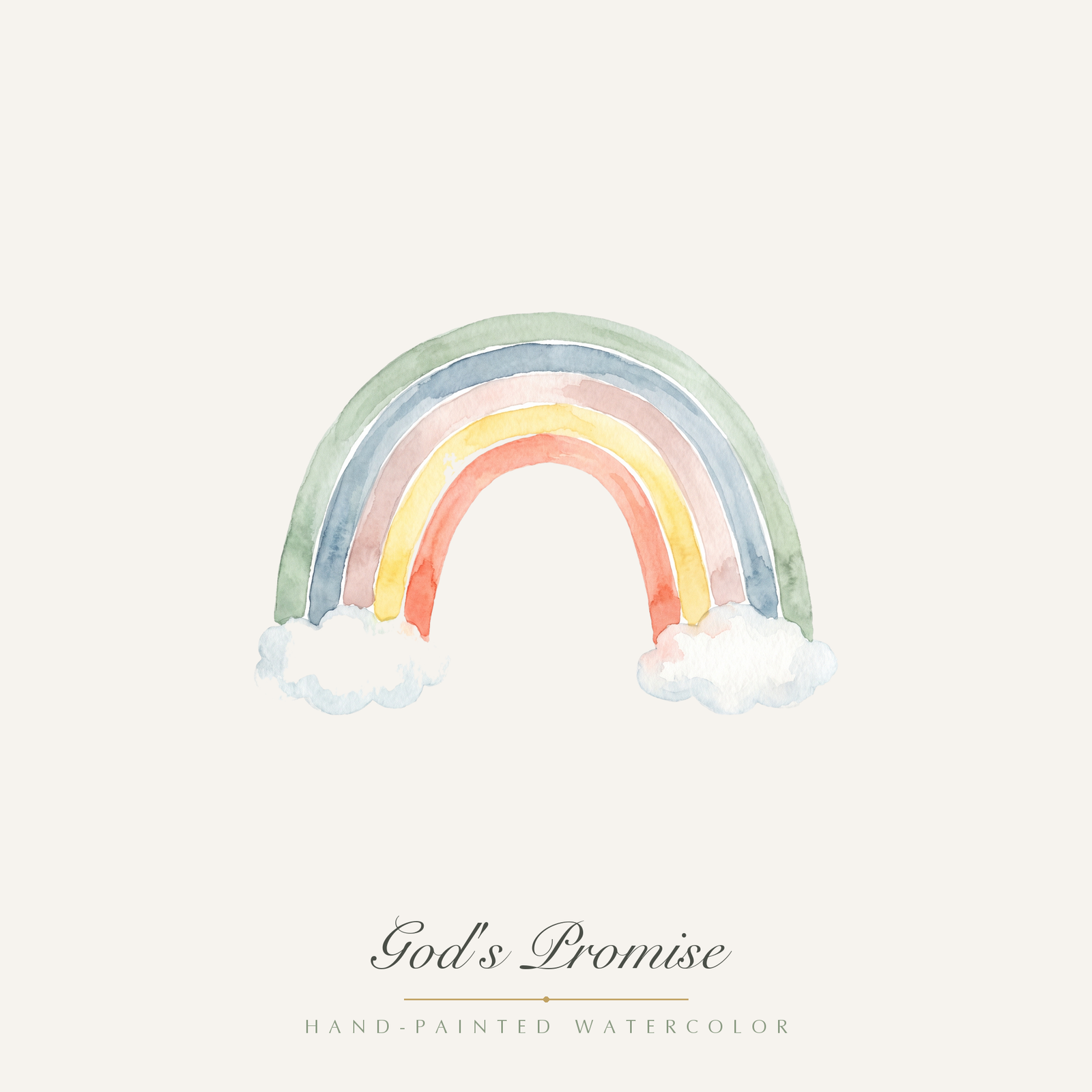 Watercolor Noah's Ark Clipart, 24 PNG, Cute Baby Animals Rainbow Nursery, Commercial Use, Baby Shower Sublimation, Download - Image 19