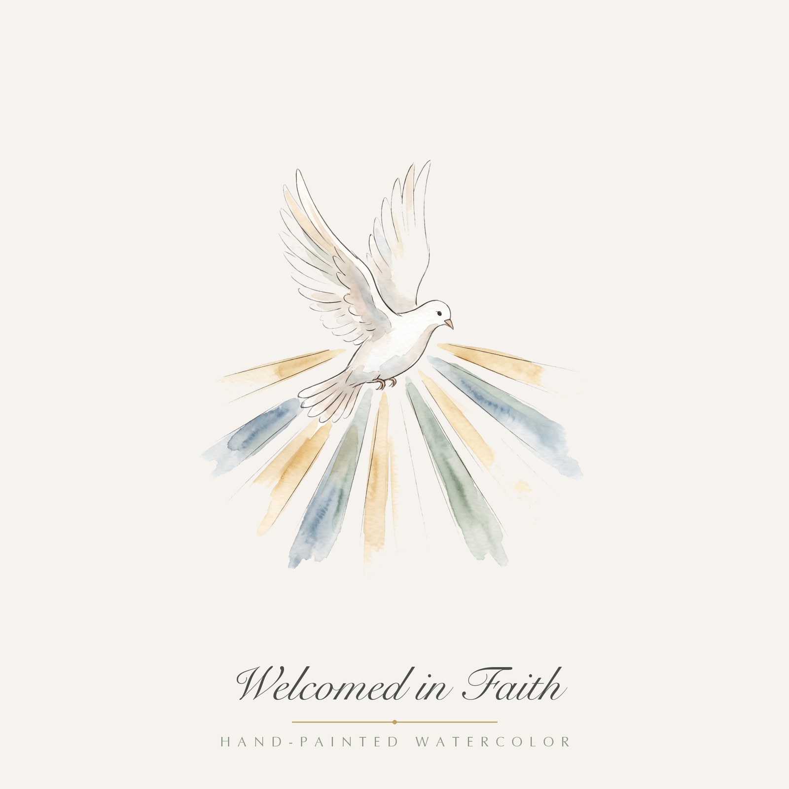 Watercolor Baptism Clipart, 24 PNG, Christening Cross Dove Shell Font, Commercial Use, Baby Baptism Sublimation, Digital Download - Image 19