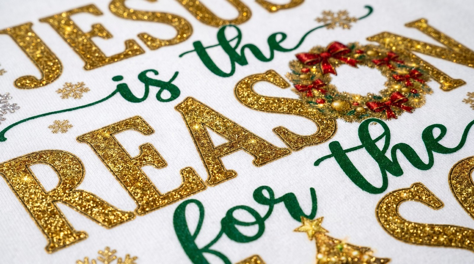 Jesus is the Reason for the Season T-Shirt | Christmas Religious Tee - Image 8