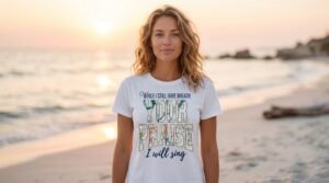 While I Still Have Breath Your Praise T-Shirt | Faith Christian Scripture Shirt