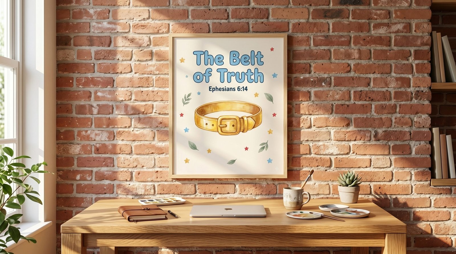 Rolled Poster — The Belt of Truth (Ephesians 6:14) Christian Wall Art - Image 4