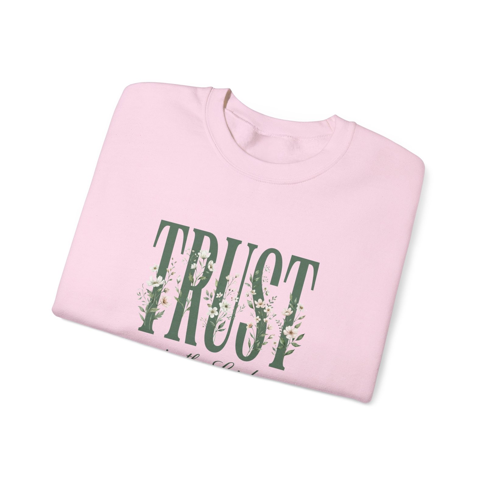 Trust in the Lord With All Your Heart Sweatshirt, Floral Christian Crewneck, Proverbs 3:5 Bible Verse, Faith Gift Women - Image 25