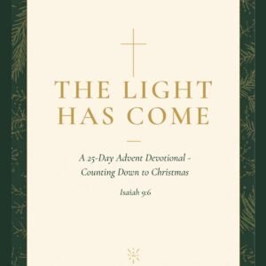 Advent Devotional Journal, 25-Day Christmas Countdown, Bible Verse Readings (PDF Download)