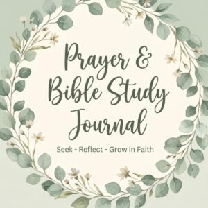 Printable Prayer Journal, Bible Study Kit, SOAP Devotion, Sermon Notes (PDF Download)