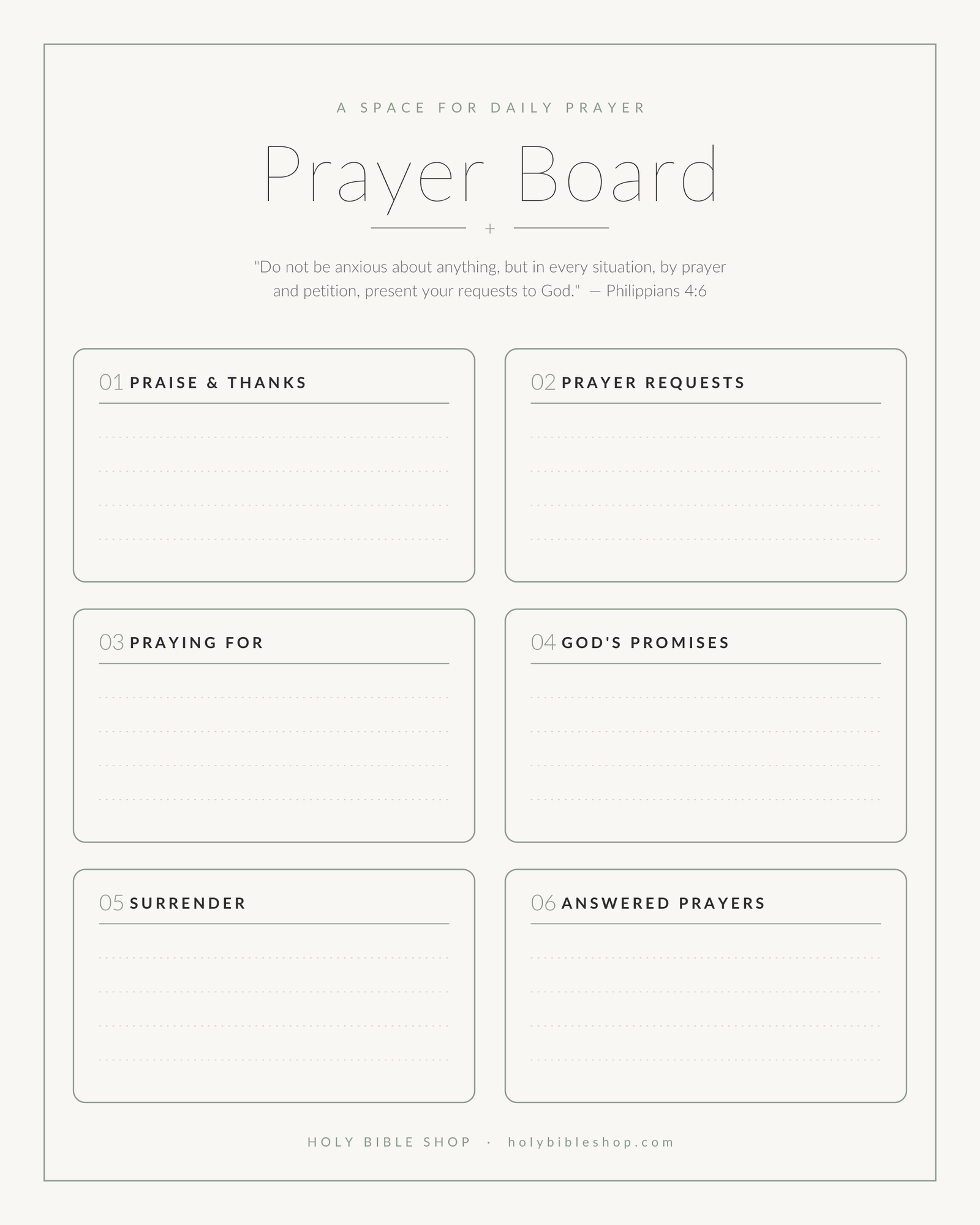 Prayer Board Printable, Stained Glass Christian Wall Art, Prayer Journal Kit, Bible Verse Prayer List, Scripture Tracker, Instant Download