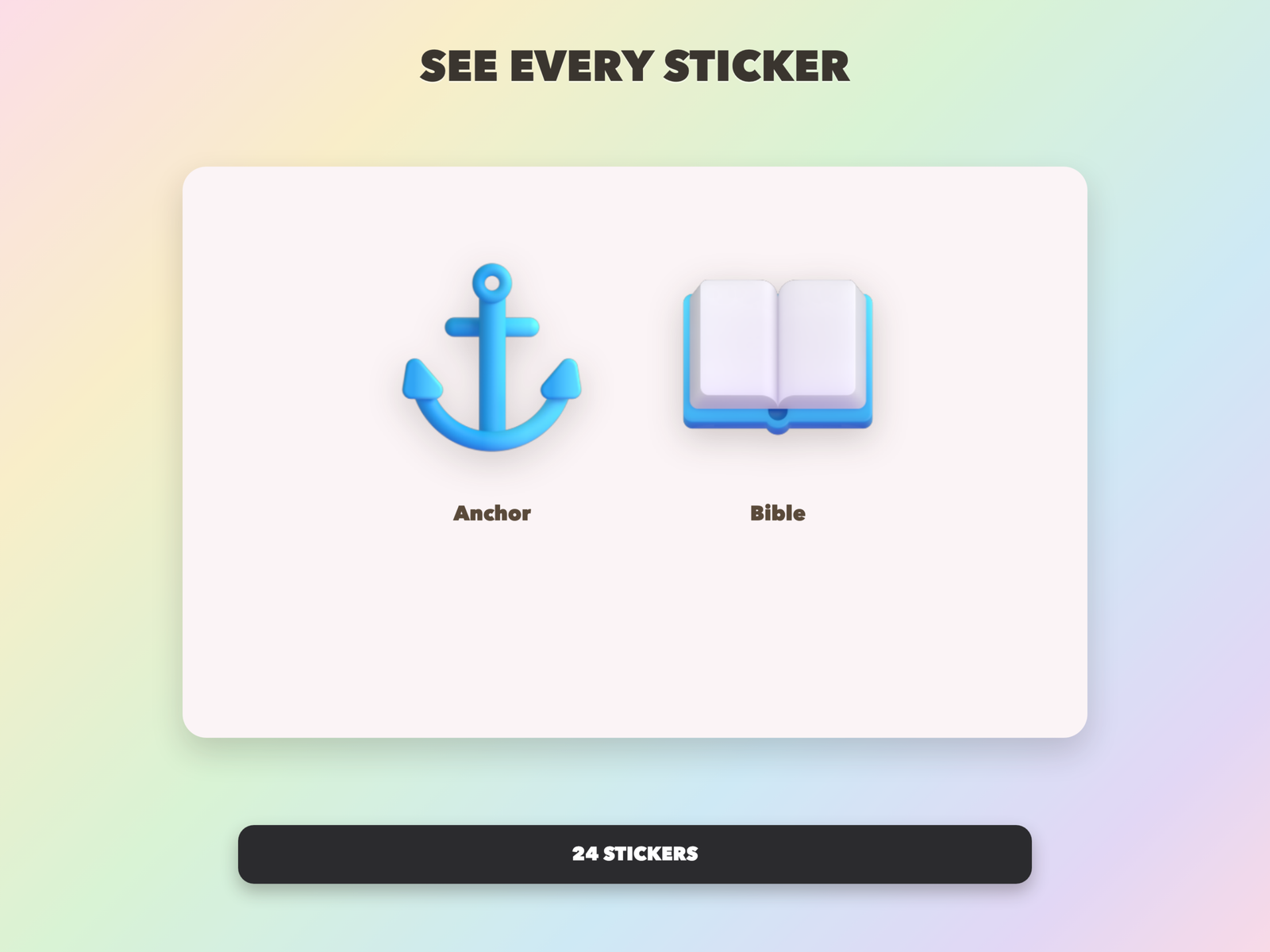 Christian Fathers Day Stickers | Christian Digital Stickers | Bible Journaling GoodNotes Pre-Cropped PNG | Sunday School - Image 6
