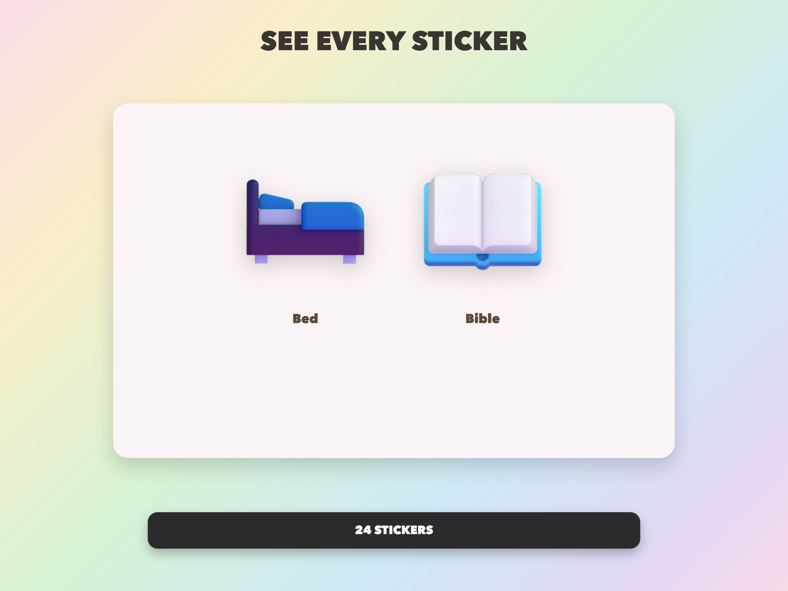 Cozy Christian Home Stickers | Christian Digital Stickers | Bible Journaling GoodNotes Pre-Cropped PNG | Sunday School - Image 6