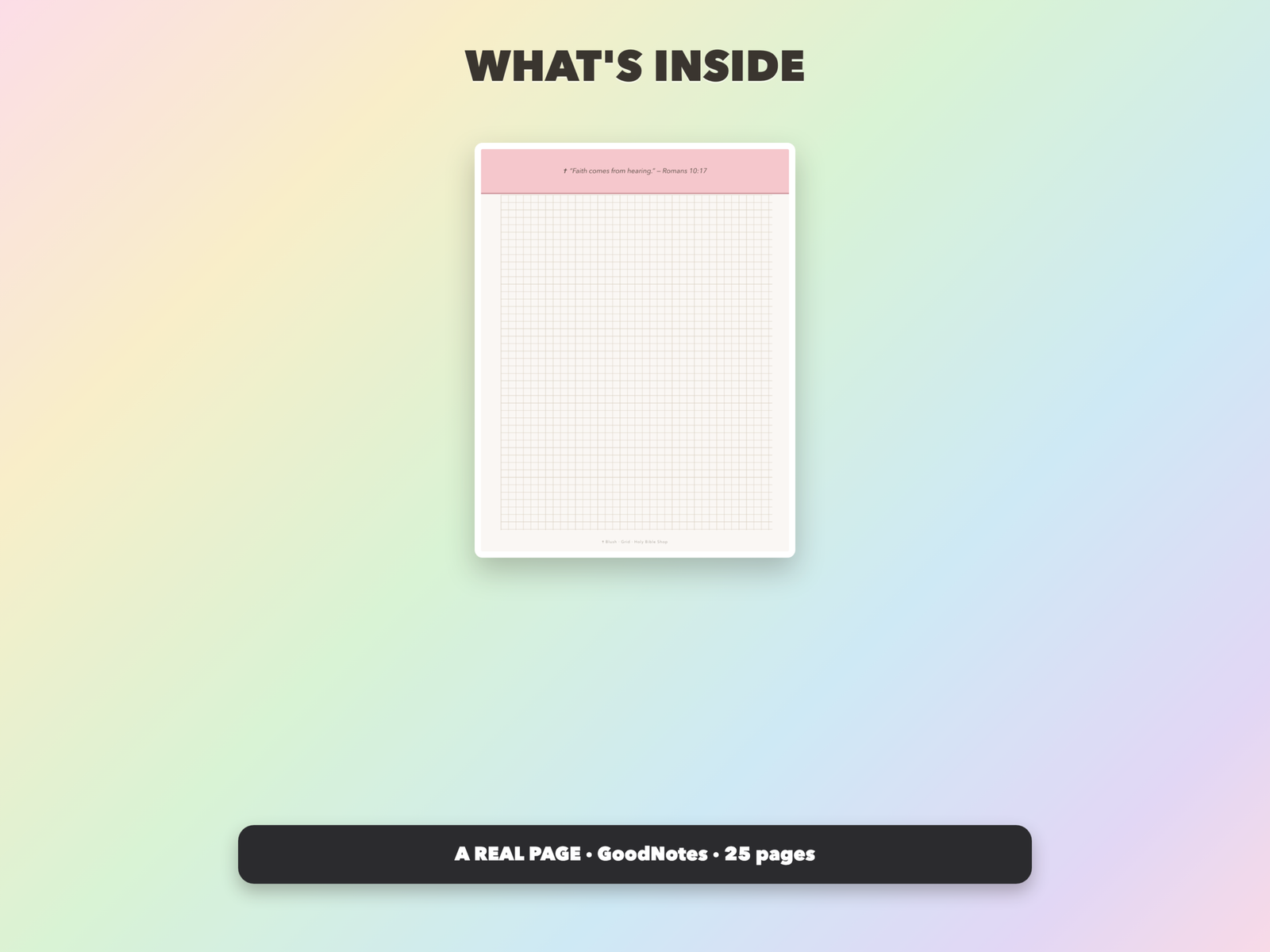 Sermon Note Paper | Christian Digital Note Paper | Scripture GoodNotes Notability | Bible Study - Image 5