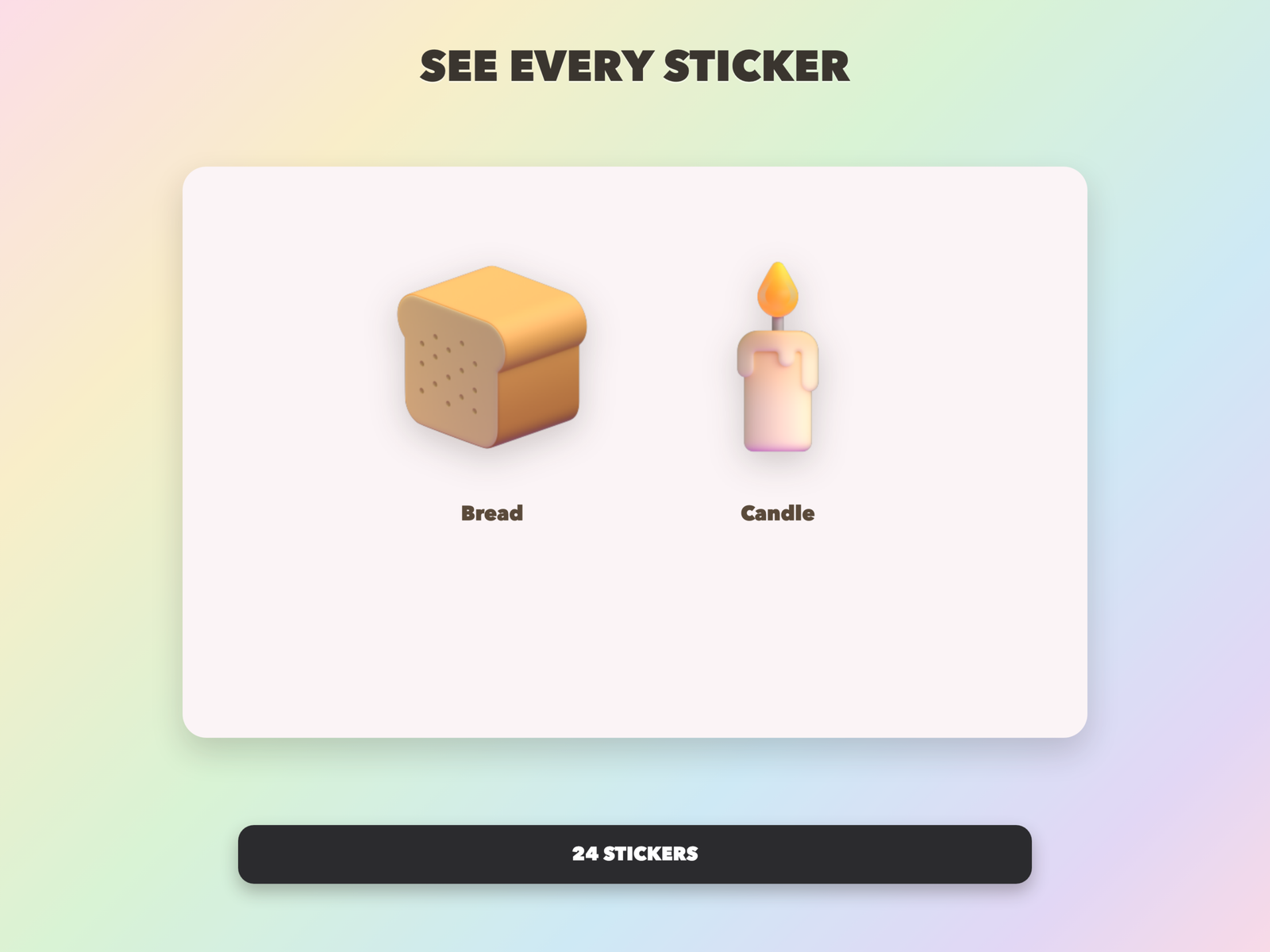 Bible Food and Feasts Stickers | Christian Digital Stickers | Bible Journaling GoodNotes Pre-Cropped PNG | Sunday School - Image 7