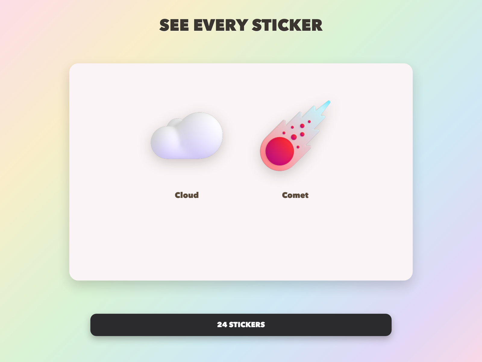 God's Big Sky Stickers | Christian Digital Stickers | Bible Journaling GoodNotes Pre-Cropped PNG | Sunday School - Image 8
