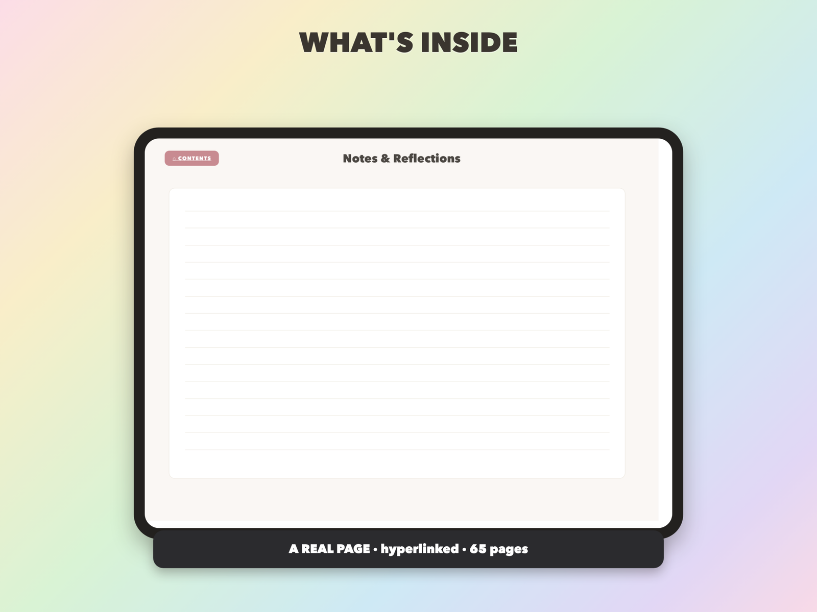War Room Prayer Journal | Christian Digital Journal | Hyperlinked GoodNotes iPad | Faith Devotional - Image 8
