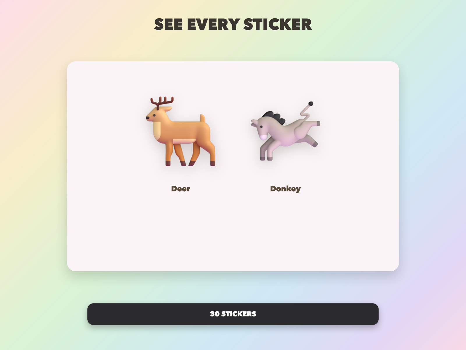 God's Creation Animals Stickers | Christian Digital Stickers | Bible Journaling GoodNotes Pre-Cropped PNG | Sunday School - Image 9
