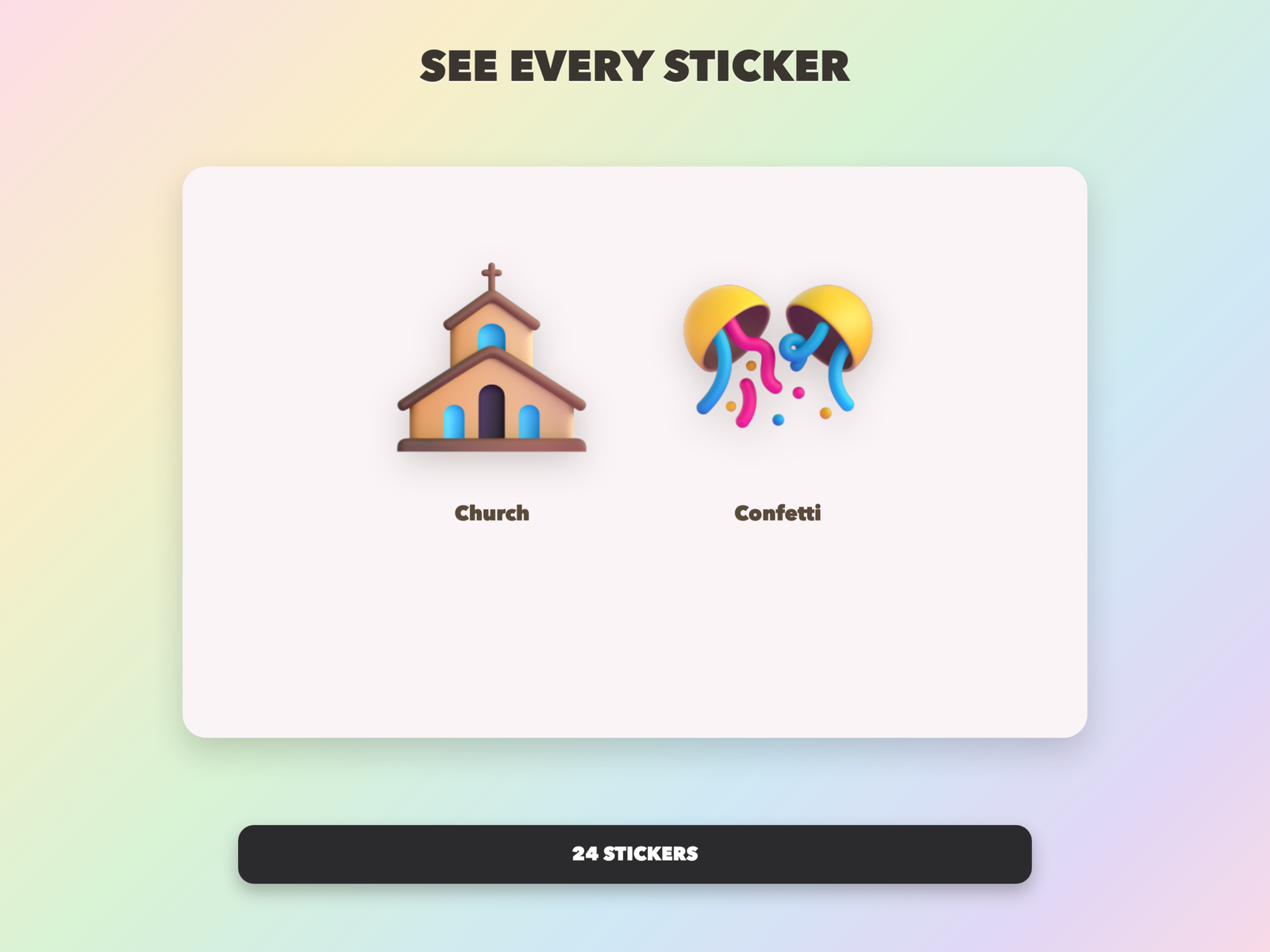 Church Anniversary Stickers | Christian Digital Stickers | Bible Journaling GoodNotes Pre-Cropped PNG | Sunday School - Image 9