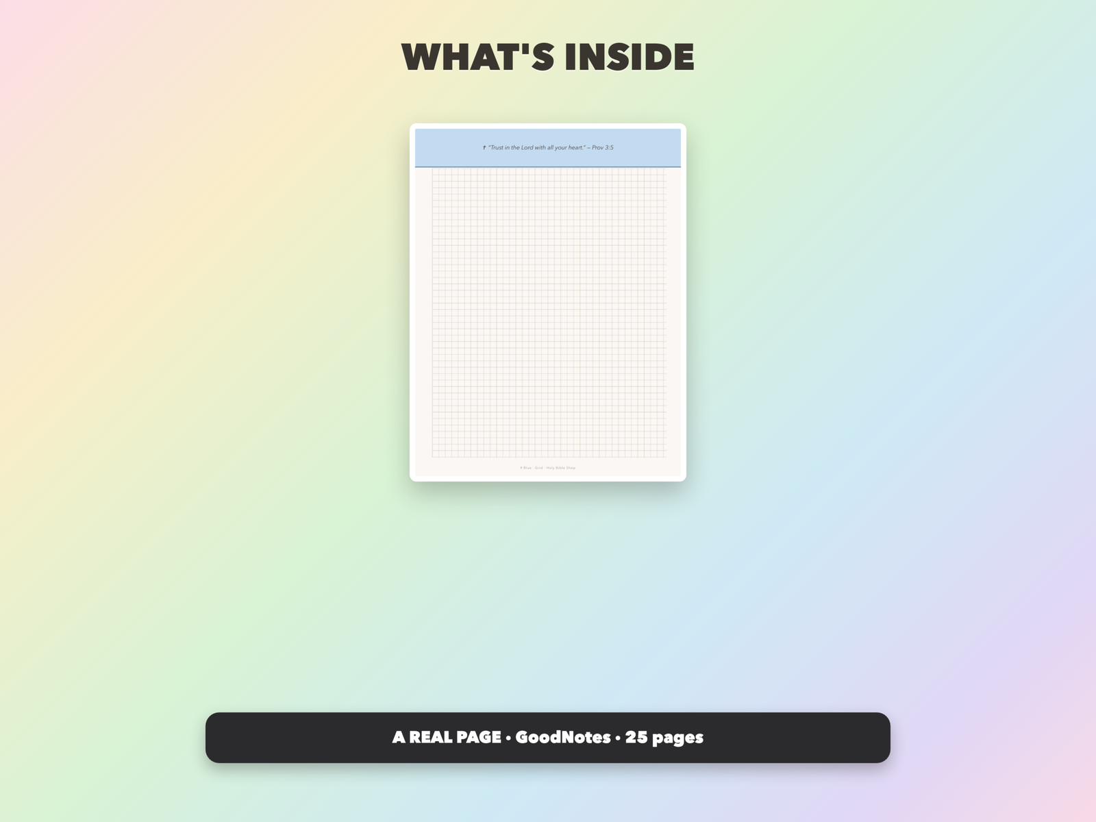 Scripture Note Paper | Christian Digital Note Paper | Scripture GoodNotes Notability | Bible Study - Image 8