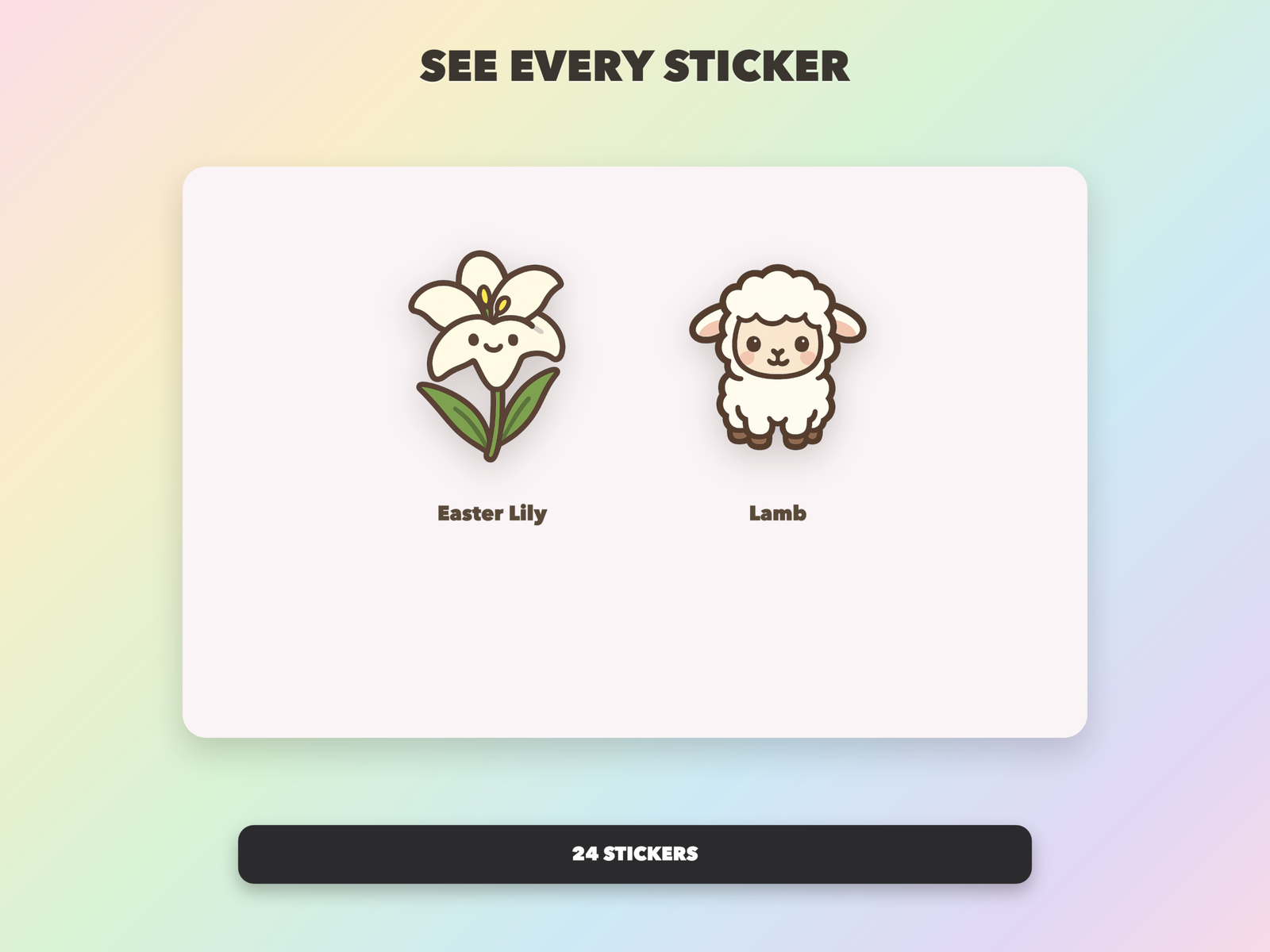 Easter Christian Stickers | Christian Digital Stickers | Bible Journaling GoodNotes Pre-Cropped PNG | Sunday School - Image 10