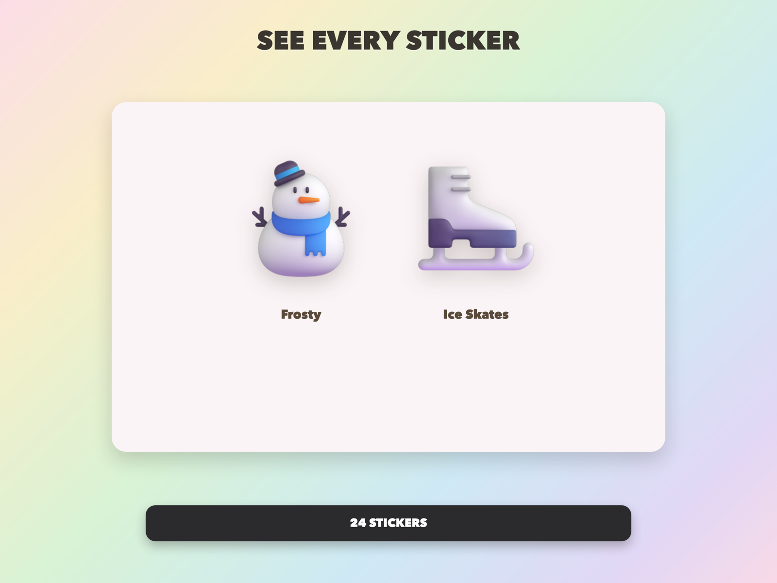 Christian Winter Stickers | Christian Digital Stickers | Bible Journaling GoodNotes Pre-Cropped PNG | Sunday School - Image 10