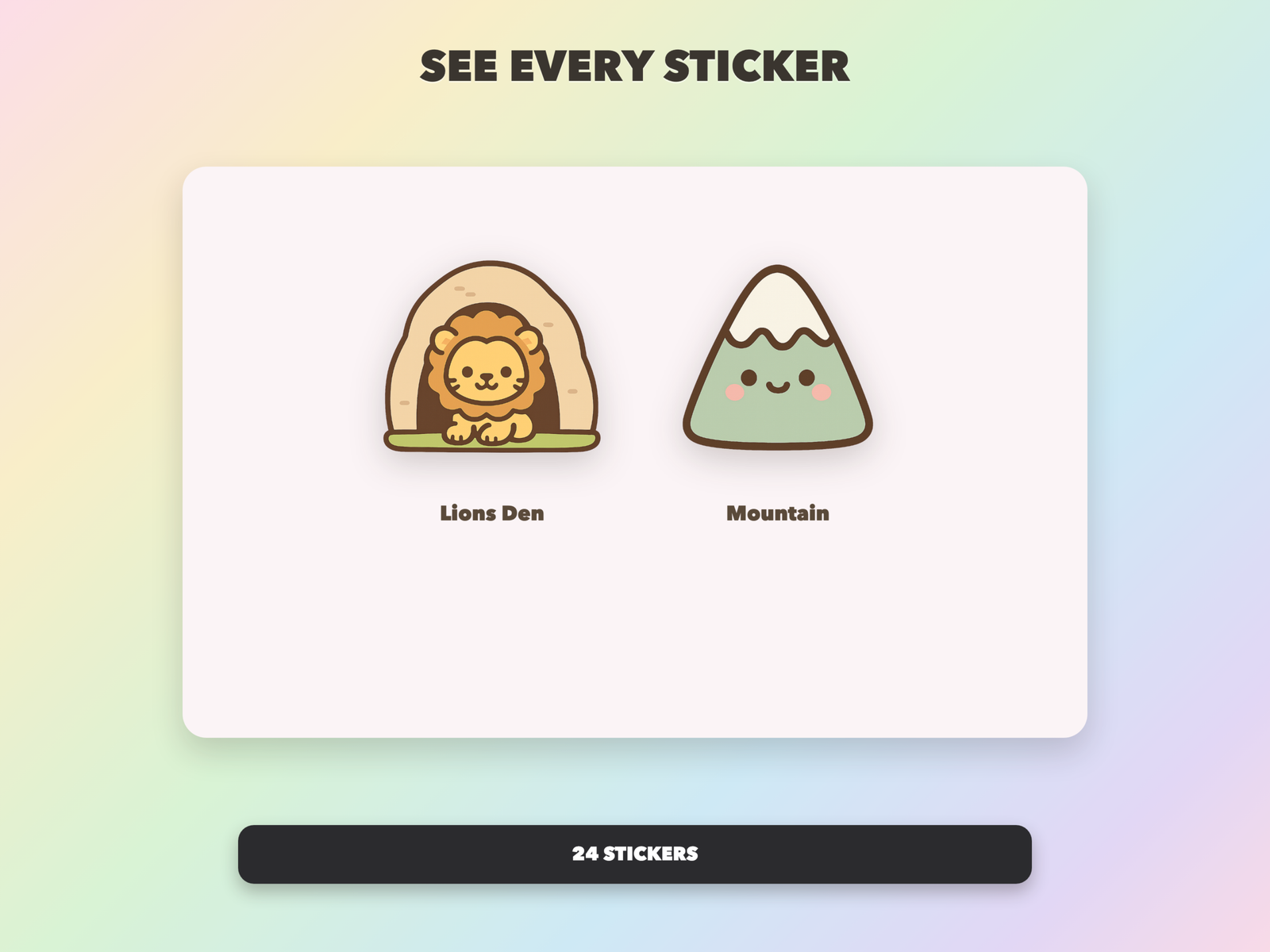 Daniel and the Lions Stickers | Christian Digital Stickers | Bible Journaling GoodNotes Pre-Cropped PNG | Sunday School - Image 11