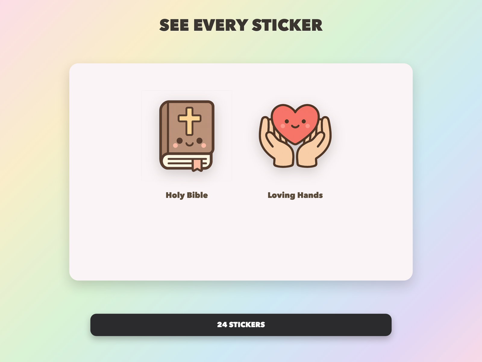 Gods Love Stickers | Christian Digital Stickers | Bible Journaling GoodNotes Pre-Cropped PNG | Sunday School - Image 13