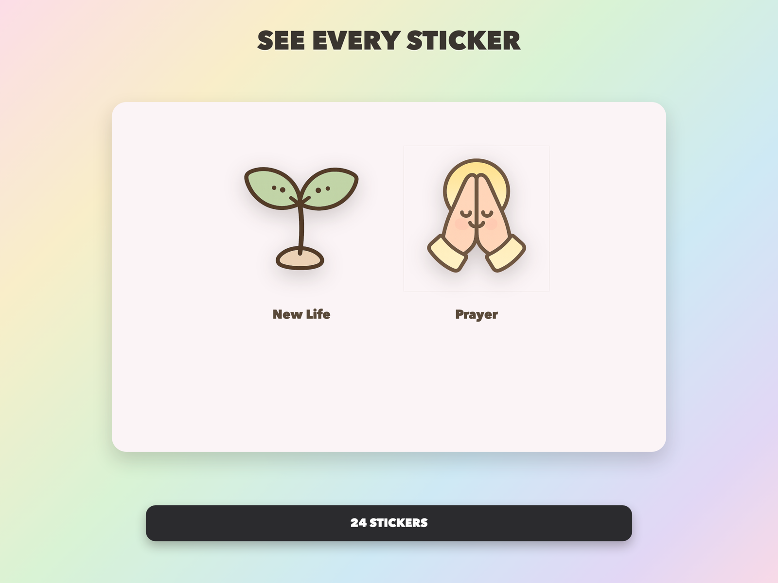 Gods Love Stickers | Christian Digital Stickers | Bible Journaling GoodNotes Pre-Cropped PNG | Sunday School - Image 14