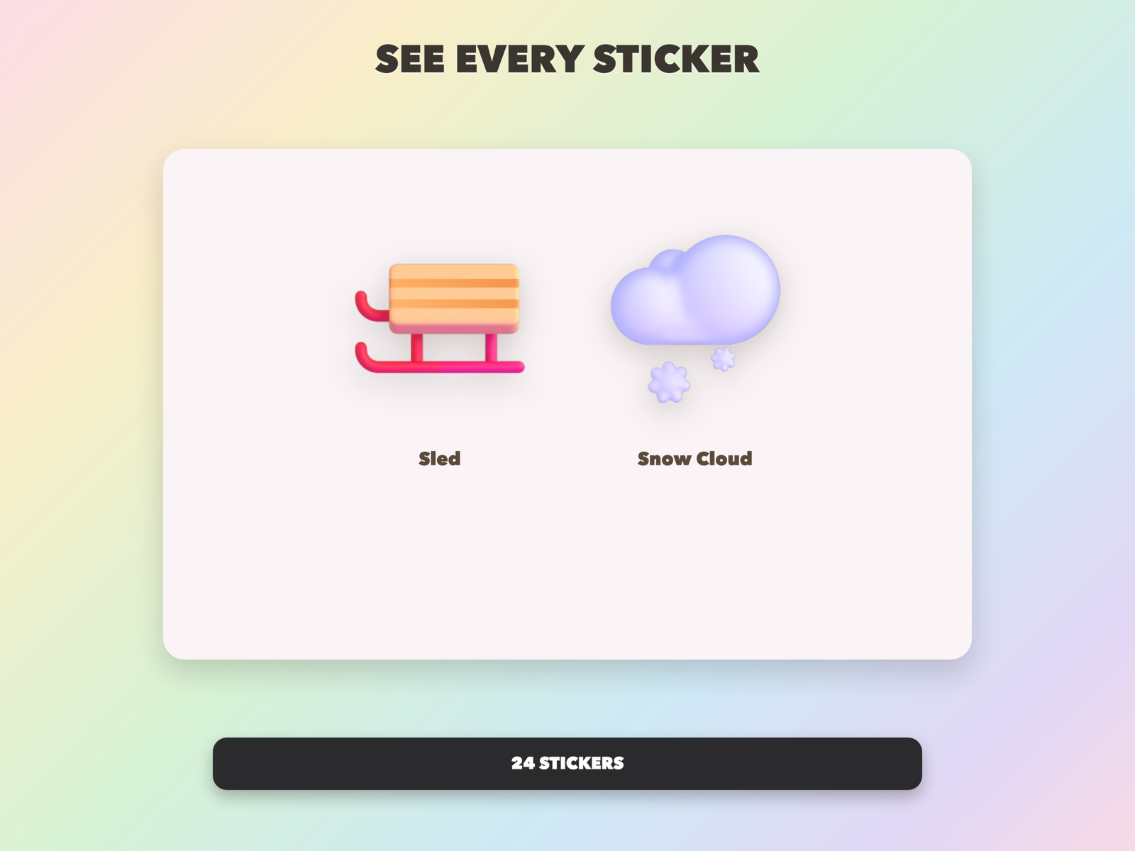 Christian Winter Stickers | Christian Digital Stickers | Bible Journaling GoodNotes Pre-Cropped PNG | Sunday School - Image 15