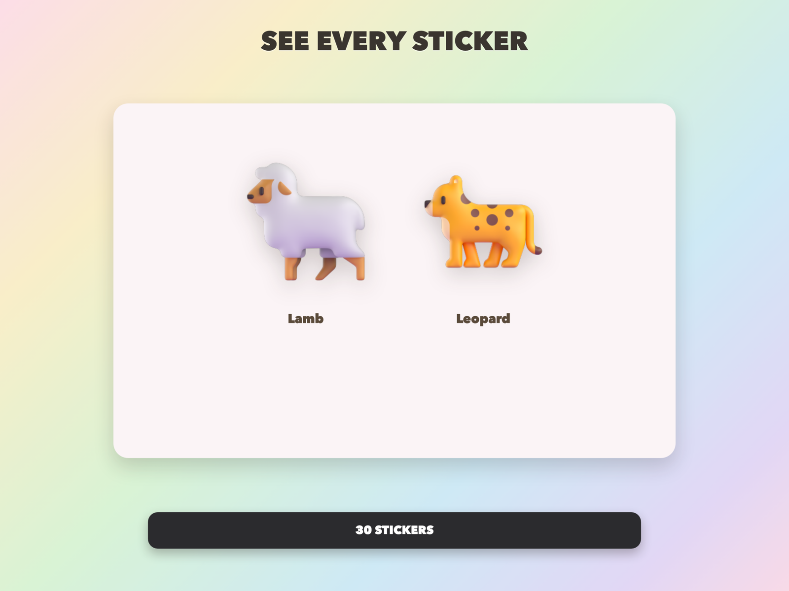 God's Creation Animals Stickers | Christian Digital Stickers | Bible Journaling GoodNotes Pre-Cropped PNG | Sunday School - Image 15