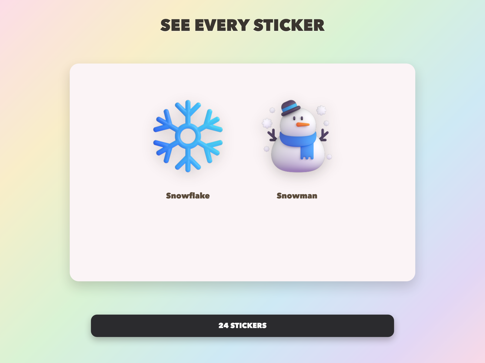 Christian Winter Stickers | Christian Digital Stickers | Bible Journaling GoodNotes Pre-Cropped PNG | Sunday School - Image 16