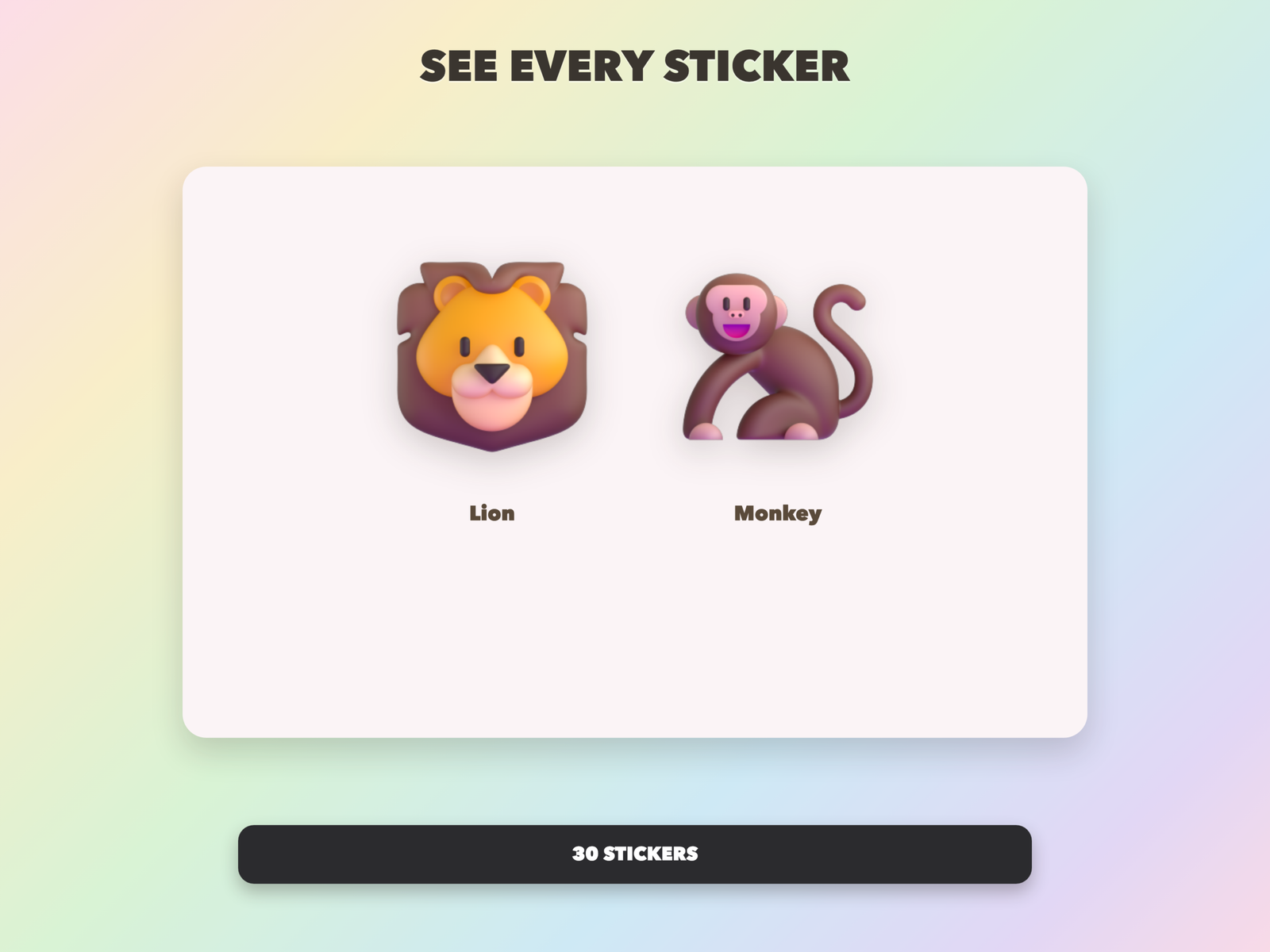 God's Creation Animals Stickers | Christian Digital Stickers | Bible Journaling GoodNotes Pre-Cropped PNG | Sunday School - Image 16