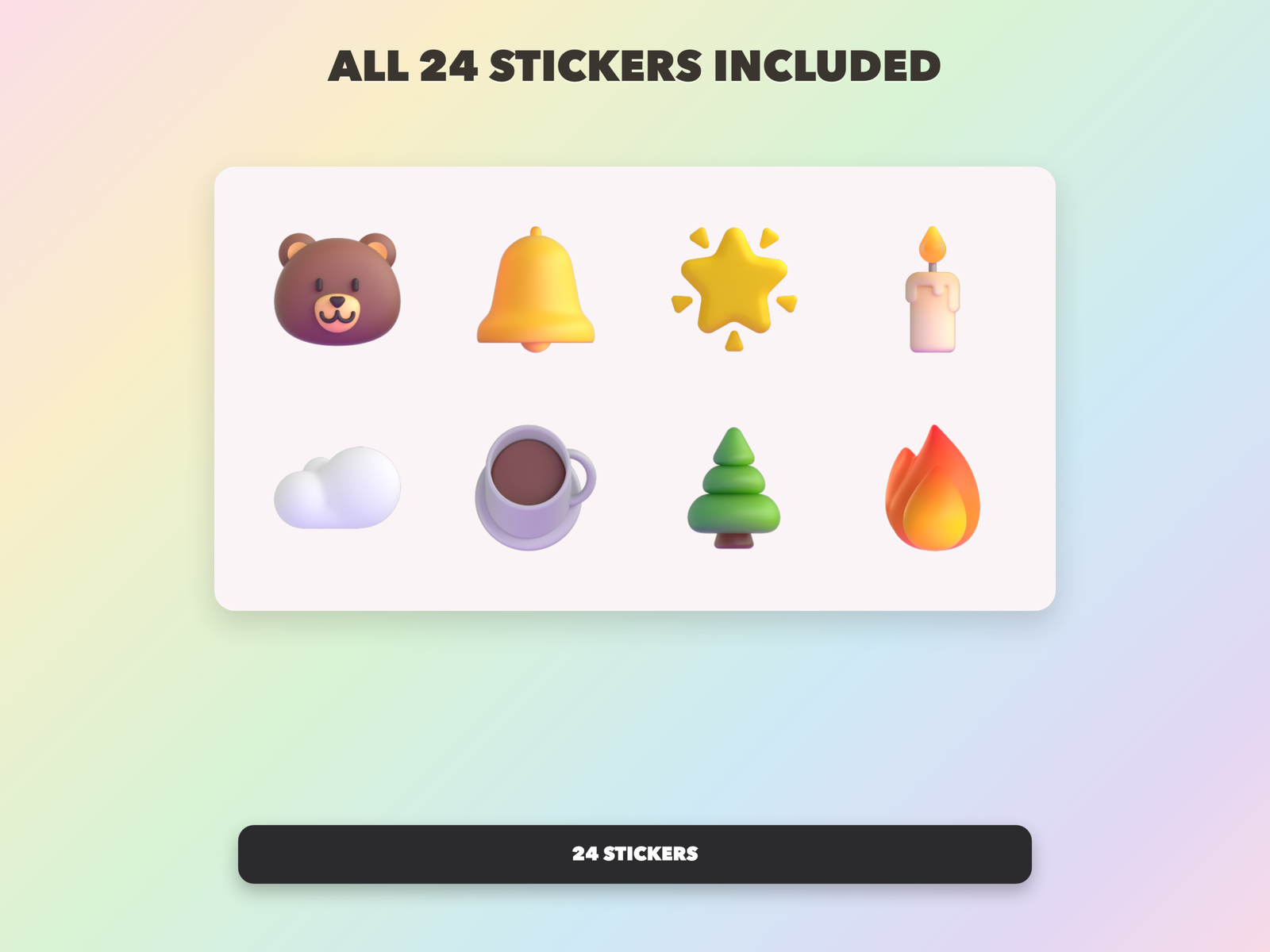 Christian Winter Stickers | Christian Digital Stickers | Bible Journaling GoodNotes Pre-Cropped PNG | Sunday School - Image 18