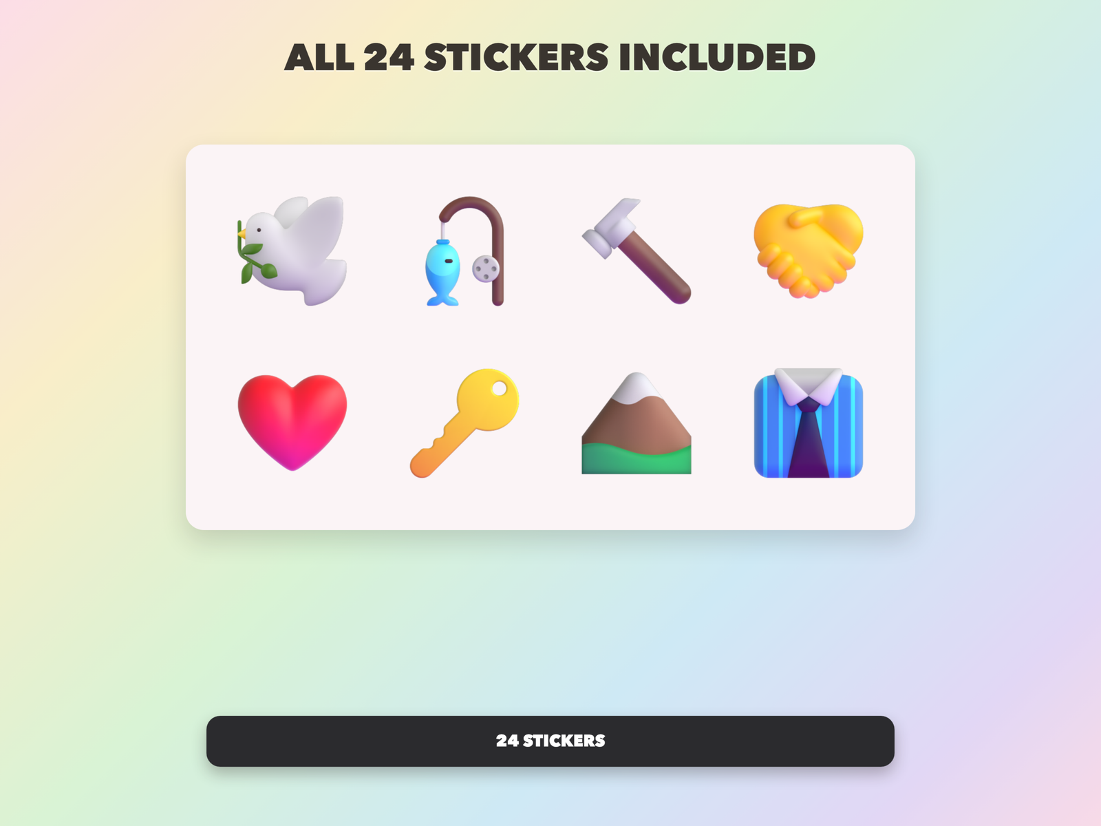 Christian Fathers Day Stickers | Christian Digital Stickers | Bible Journaling GoodNotes Pre-Cropped PNG | Sunday School - Image 19