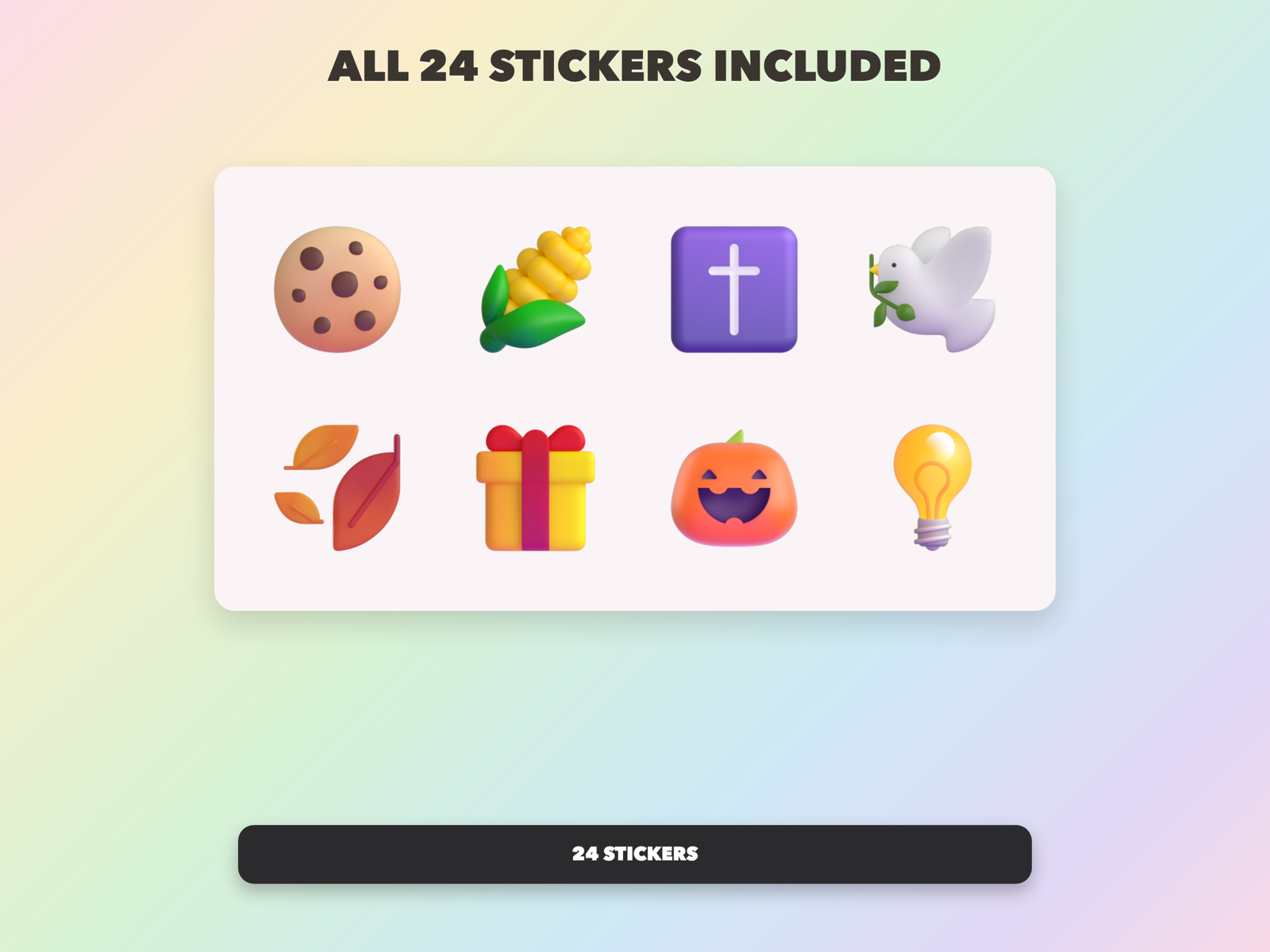Fall Trunk or Treat Stickers | Christian Digital Stickers | Bible Journaling GoodNotes Pre-Cropped PNG | Sunday School - Image 19