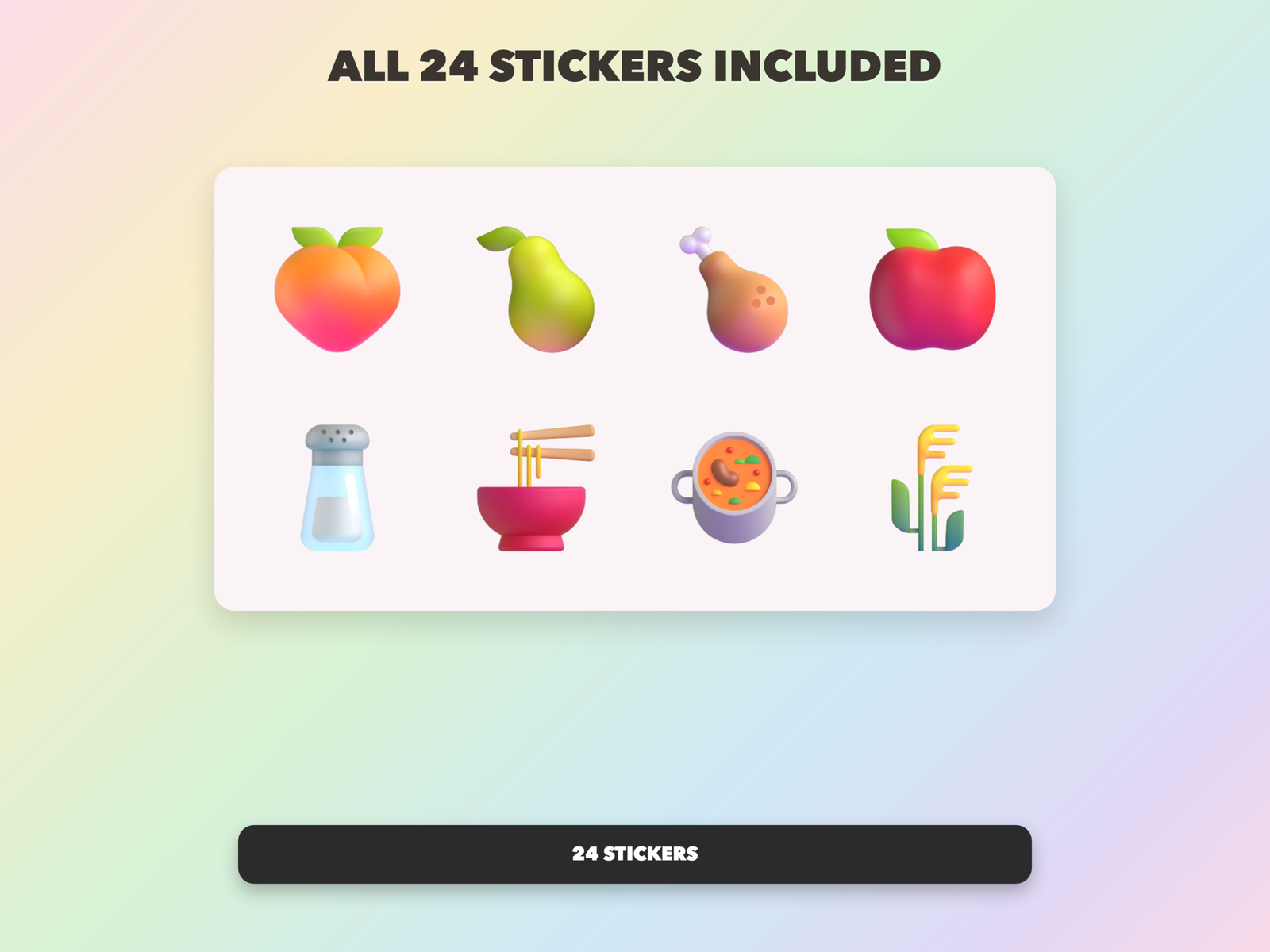 Bible Food and Feasts Stickers | Christian Digital Stickers | Bible Journaling GoodNotes Pre-Cropped PNG | Sunday School - Image 20