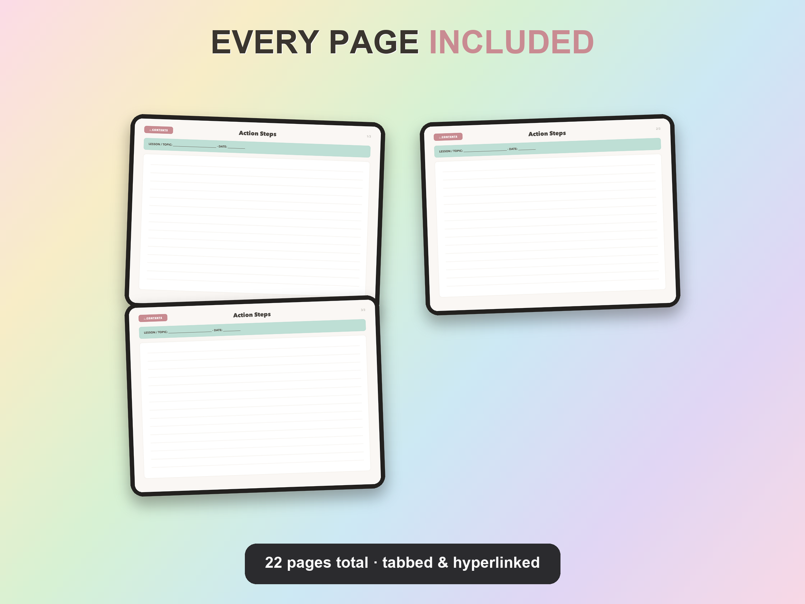 Small Group Notebook | Christian Digital Notebook | Tabbed Hyperlinked GoodNotes iPad | Bible - Image 20
