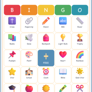Sunday School Teacher Bingo, 60 Printable Bingo Cards, Christian Sunday School Teacher Game, Sunday School & Church Activity