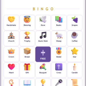 Pastor Appreciation Bingo, 60 Printable Bingo Cards, Pastor Appreciation, Pastor Gift, Christian Pastor Appreciation Game, Instant Download