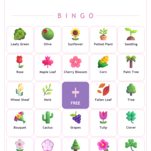 Lilies of the Field Bingo, 60 Printable Bingo Cards, Christian Lilies Field Game, Sunday School & Church Activity, Instant Download