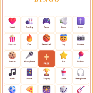 Youth Group Night Bingo, 60 Printable Bingo Cards, Christian Youth Group Night Game, Sunday School & Church Activity, Instant Download